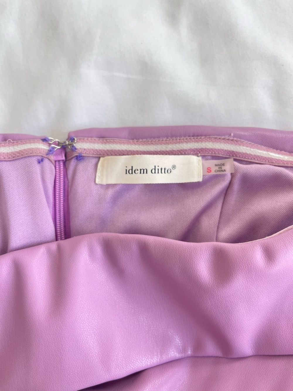 Idem Ditto Strapless Lilac Purple Dress - Picture 3 of 5